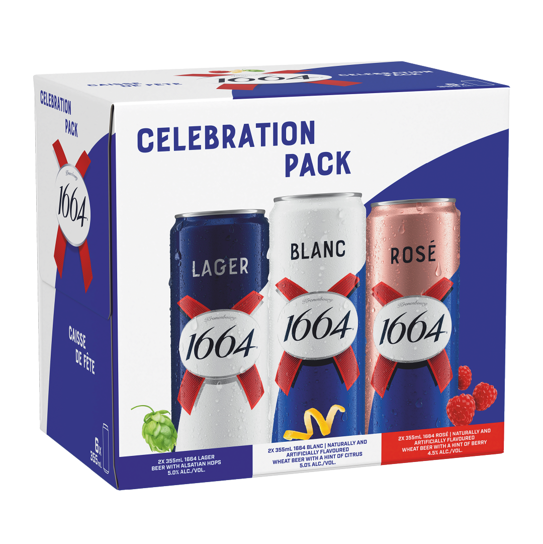 1664 Celebration Pack – Waterloo Brewing Beer Store